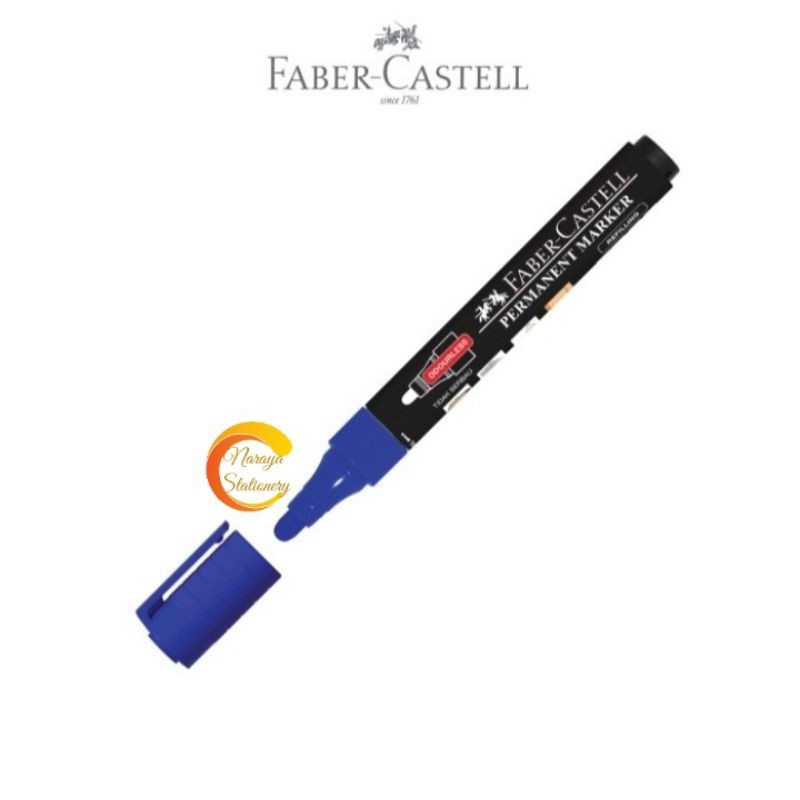 

Faber-Castell Eco Permanent Marker Blue Ink