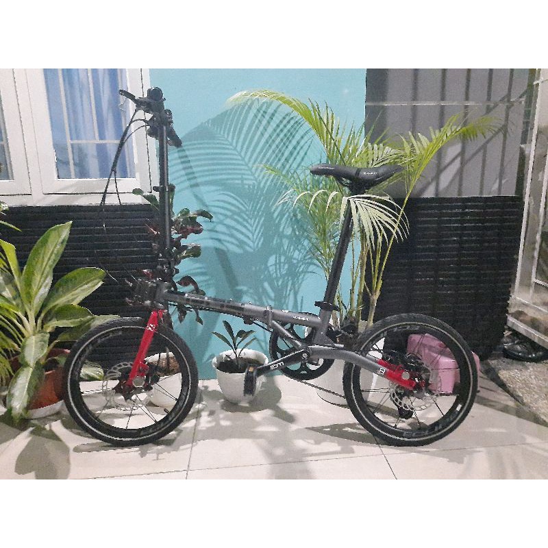 SEPEDA LIPAT ELEMENT TROY X SERIES 9 SPEED