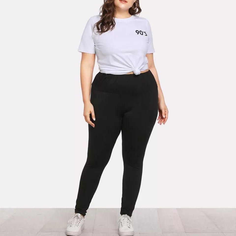 CCfashion Celana  Panjang Legging  Scuba Jumbo Wanita Model 