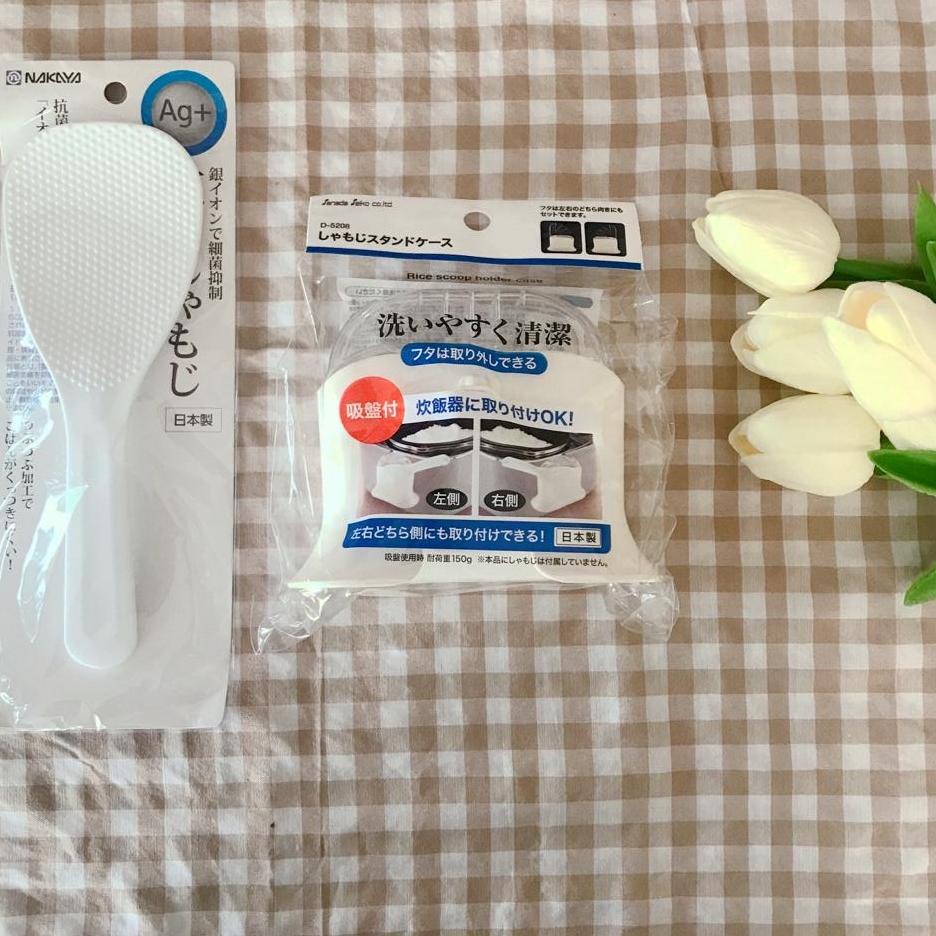 【⚡TAR】/Wadah Sendok Nasi ala Jepang Tempat Centong NasiWadah Sendok Nasi ala Jepang Tempat Centong N