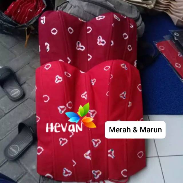 kebaya wanita KamisoL/ Longtorso/ Dalaman Kebaya/ KamisoL Motif Jumputan