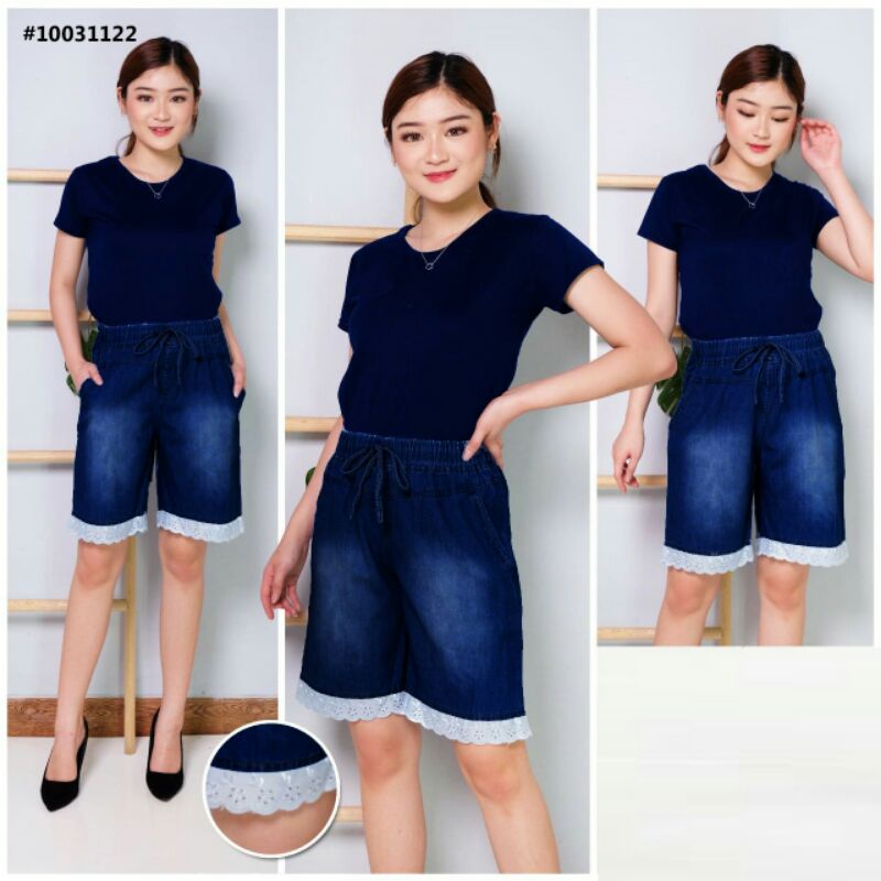 Celana Pendek Wanita Levis / Jeans Washed Art 10031122 & 10031123