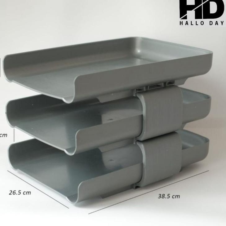 

Paling Favorit Execuitive Tray 3 Susun/Rak/Meja/Laci/Kertas/Dokumen/File