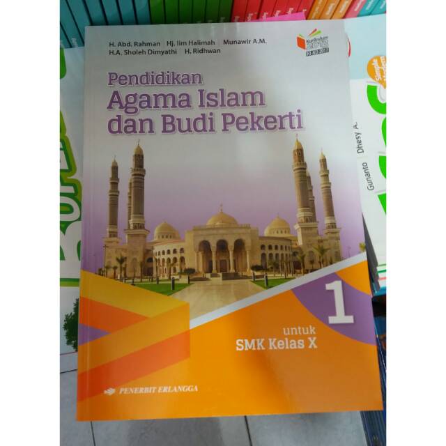 Buku Agama Islam Kelas 10 Penerbit Erlangga Kurikulum 2013