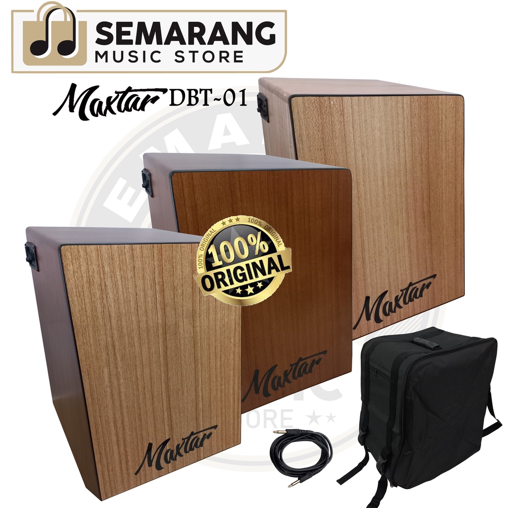 ORIGINAL!!! Cajon Elektrik Maxtar DBT-01 Kahon Trapesium Drum Box Original Preamp Equalizer 7545R