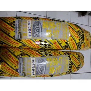 Paketan Ban Swallow 70/90-17 Sb117 & 80/90-17 Sb117 Tubeless