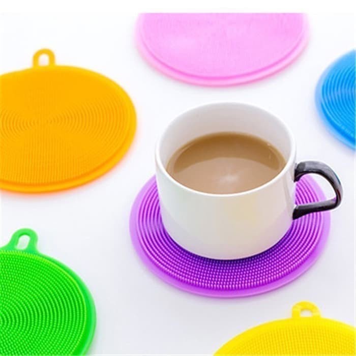 Spons silikon cuci piring - Spons silikon multifungsi - spons