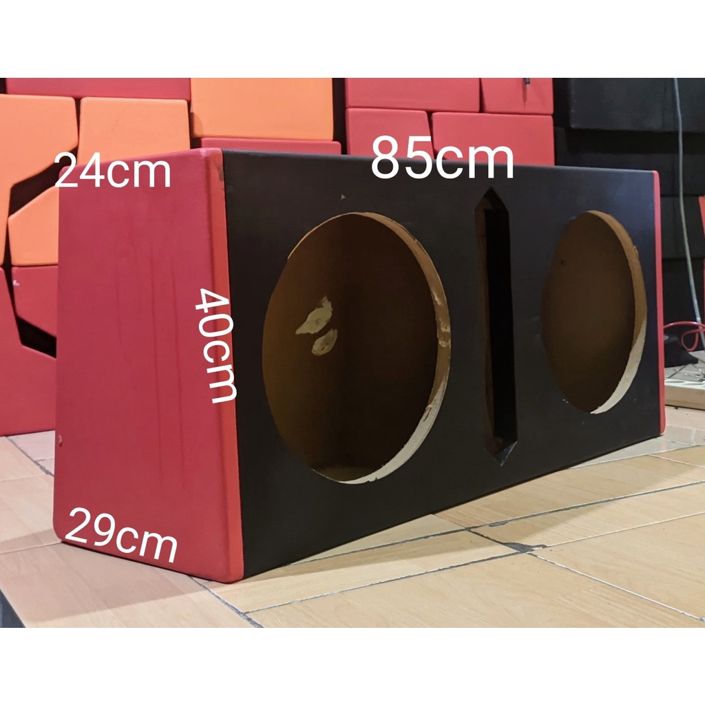 Box Slot Double Subwoofer 12 inch