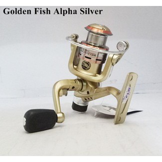 Reel Pancing Golden Fish Alpha Silver