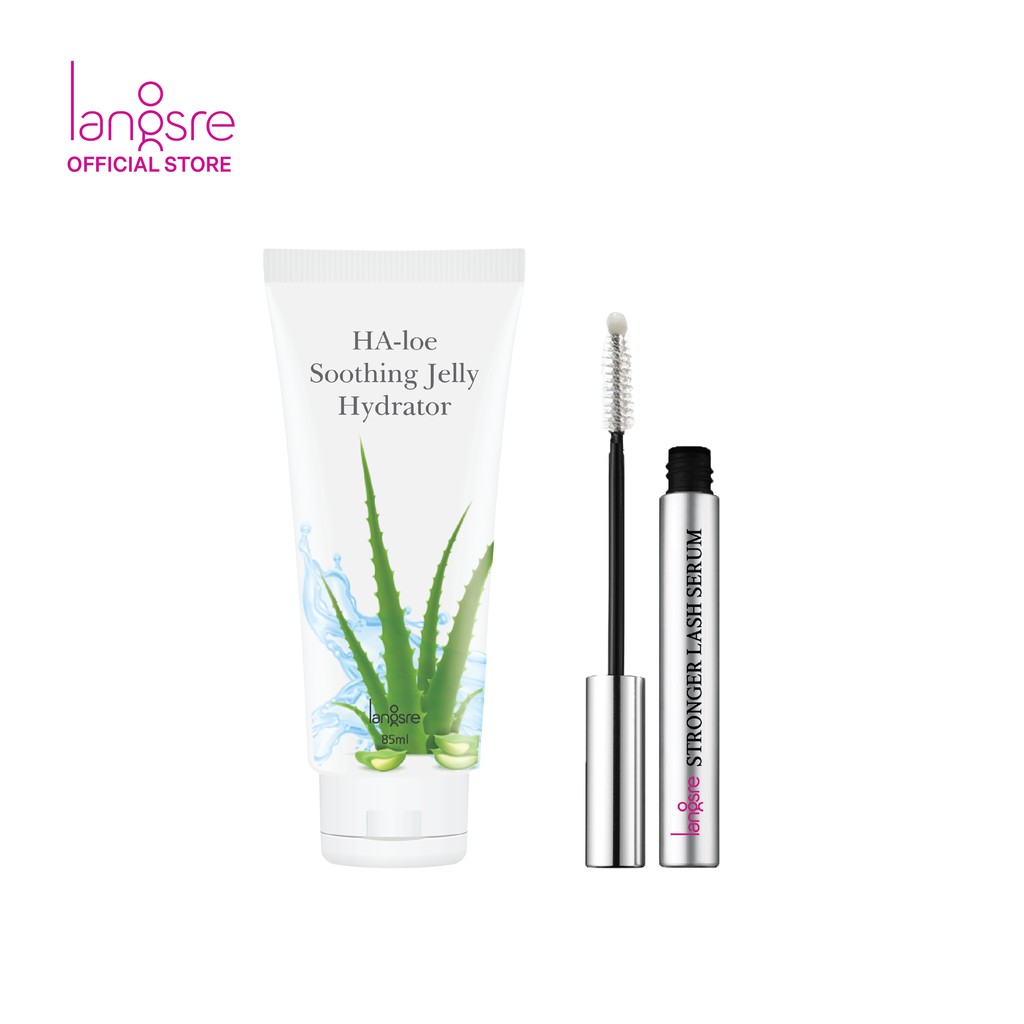Langsre HA-loe Jelly + Lash Serum Bundle - 2pcs