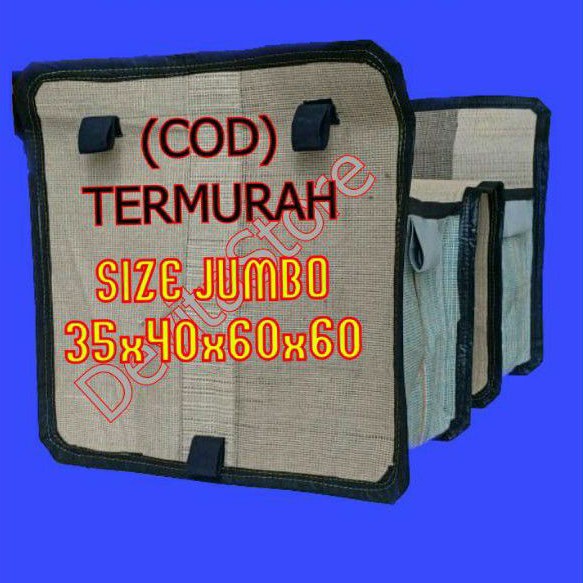 BRONJONG_TAS_KANDEK_MOTOR_BAGASI_MOTOR_TAS_OBROK_SIZE_JUMBO_BAHAN_PERMADANI