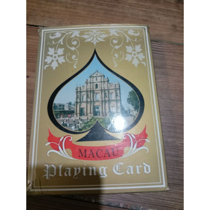 MACAO PLAYING CARD
