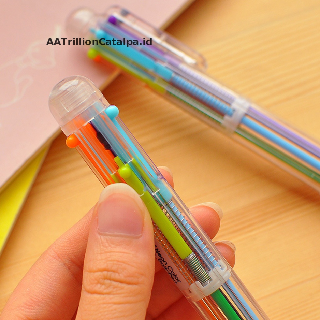 Aatrillioncatalpa Pulpen Multi Warna Untuk Stationery