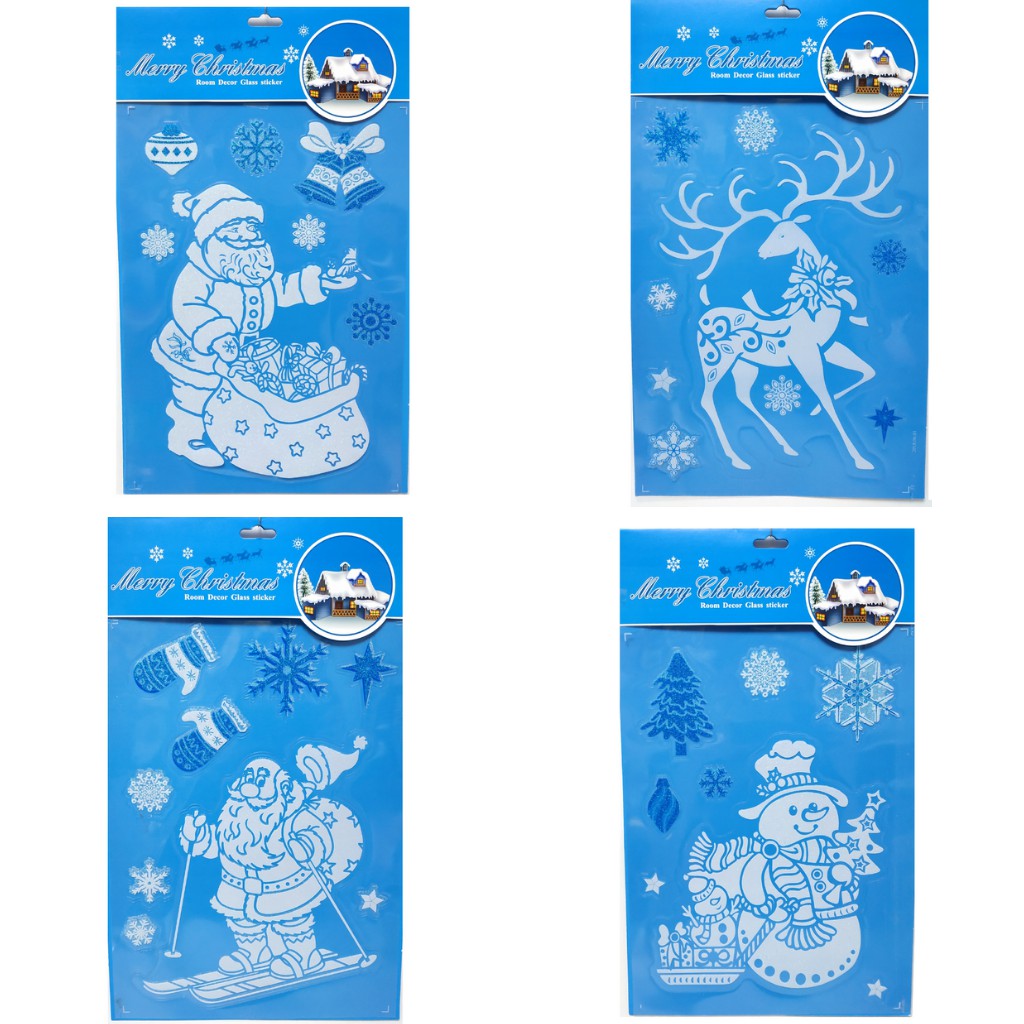 Sticker Kaca / Glass Sticker / Dekorasi Natal - XACC552