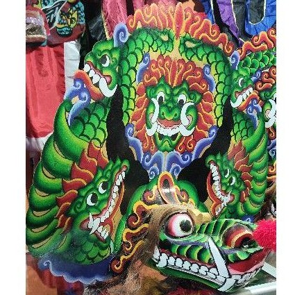 barongan smp cat brush murah / barongan / ganongan / reog / bujang ganong / pecut bopo / kaos bopo