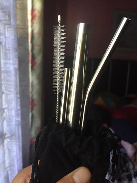 Ready Grosir - Sedotan Stainless 5n1 Bisa Digunakan Kembali