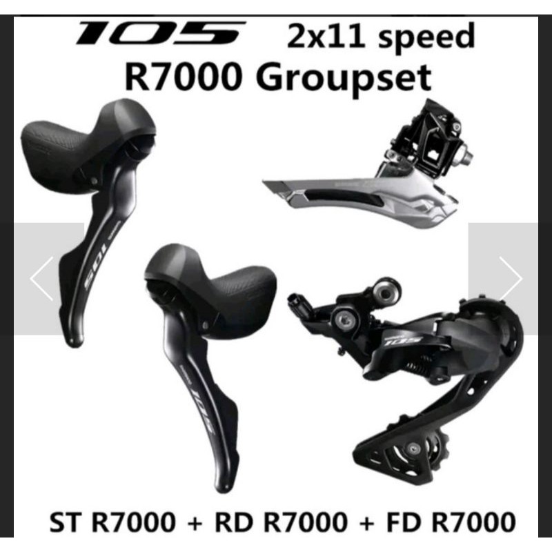 mini groupset 105 groupset shimano 105  r7000
