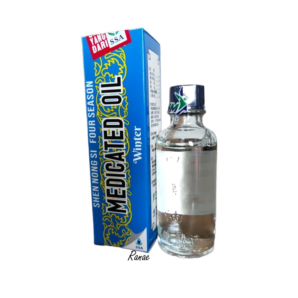WINTER Minyak Angin Four Season Medicated Oil 20ml - Perut Kembung