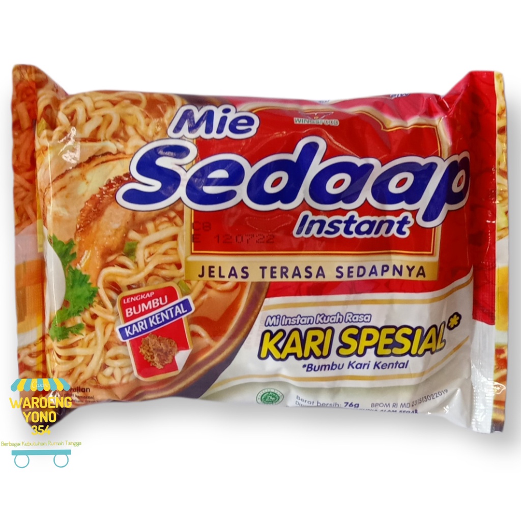 

Mie Sedaap Instan Kuah - Kari Special