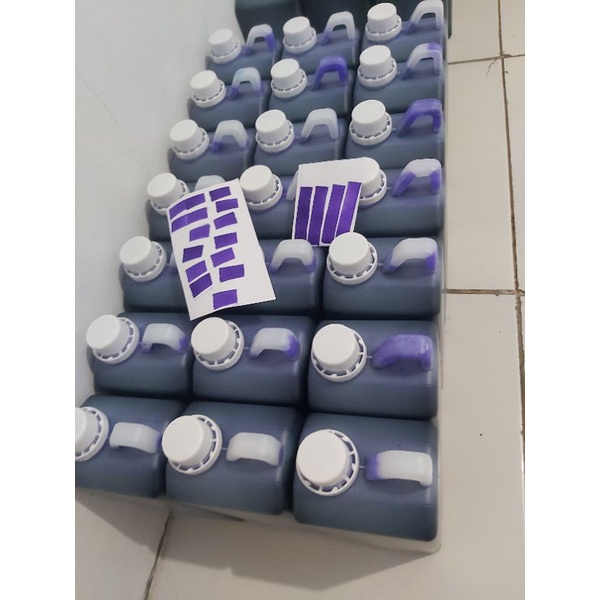

TINTA STEMPEL FLASH/OTOMATIS WARNA UNGU KEMASAN 1LT