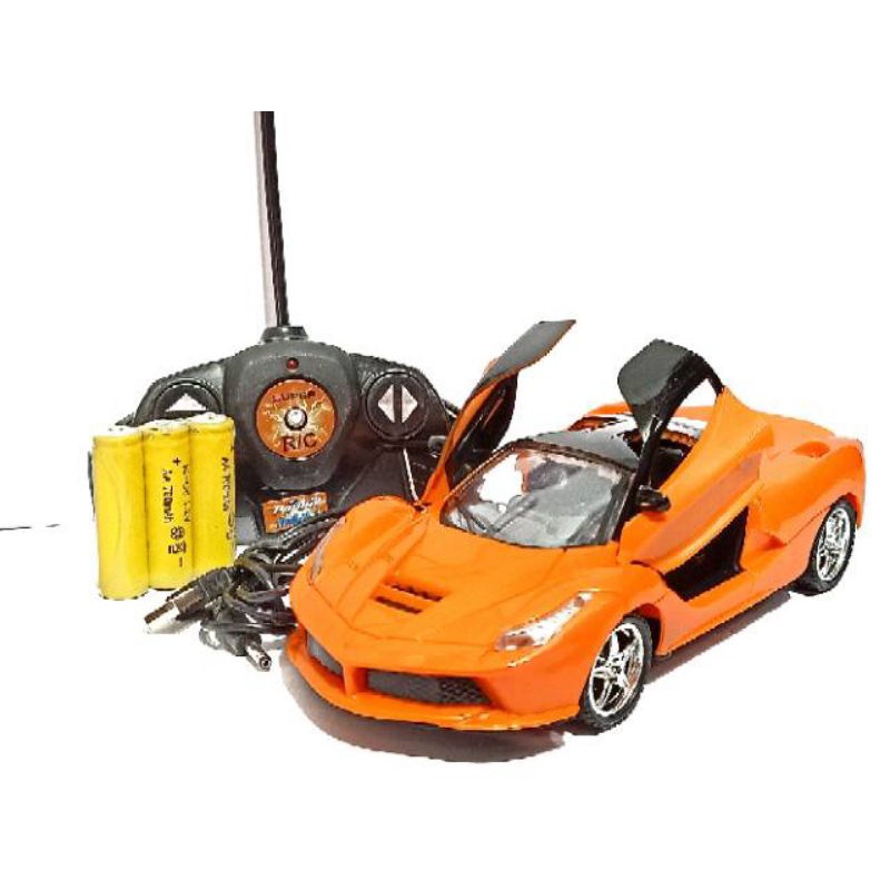 Mobil remote control Lamborghini buka pintu charger modern team