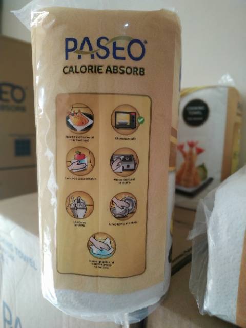 Tissue Paseo tissue dapur kitchen towel 3 roll 70 s