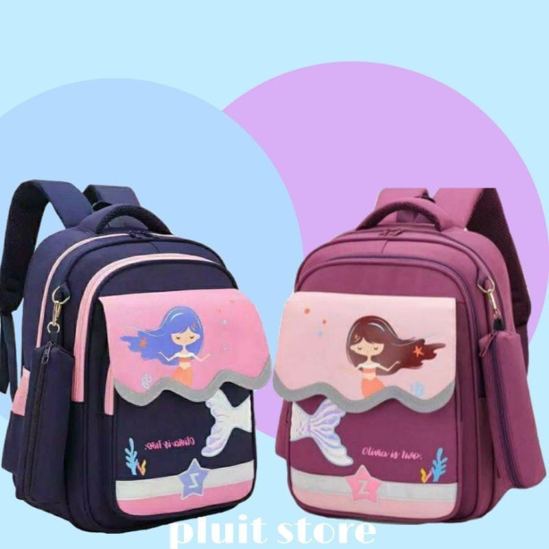 PTM-New Produk Fashion Anak/ Ransel Anak karakter putri /Tas Ransel Sekolah/Tas Anak Perempuan