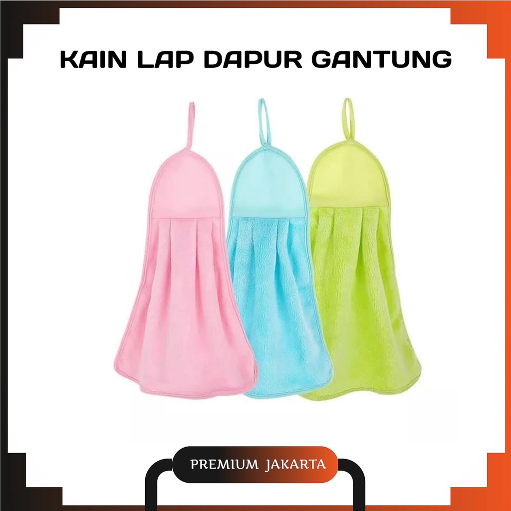 Kain Lap Gantung Lap Tangan / handuk polos kain / Lap Gantung Dapur / hand towel Serbaguna