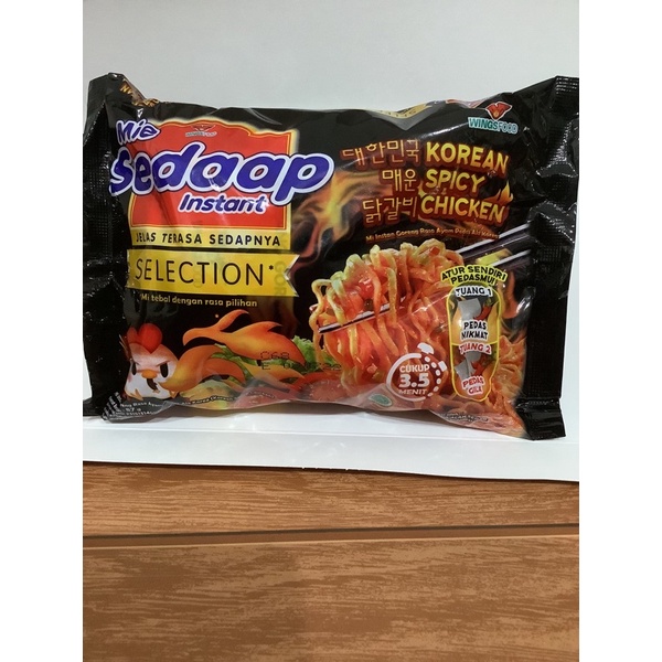 

Mie sedap selection spicy chicken