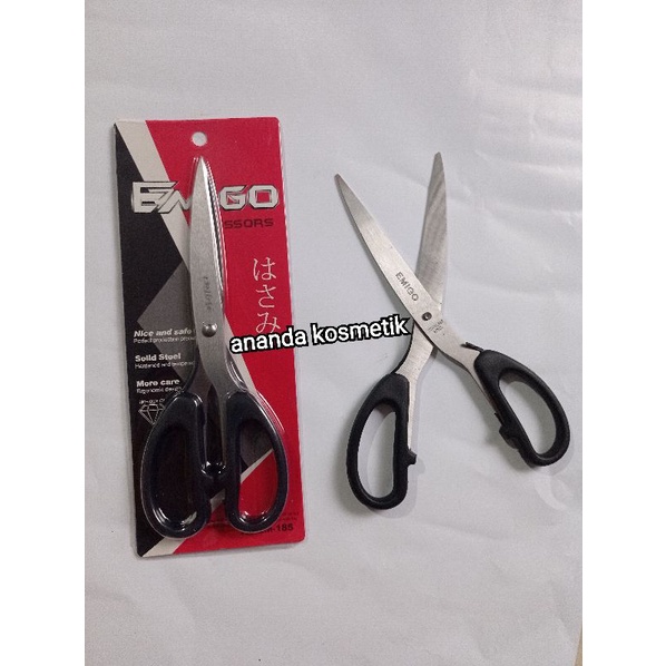 GUNTING BESAR EMIGO 20CM ANTI KARAT / EMIGO SCISSOR