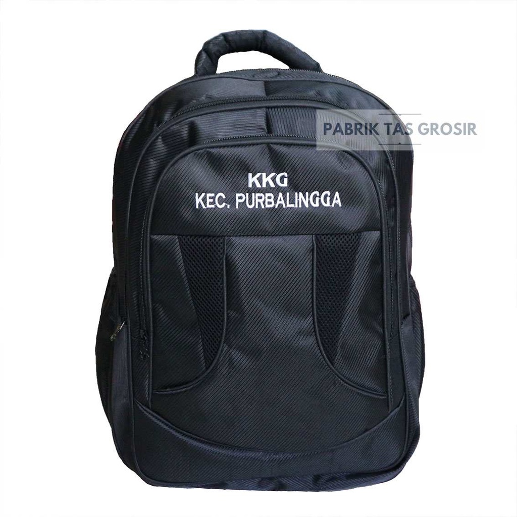 Jual Tas Grosir Custom Ransel KKG Kecamatan Purbalingga Backpack Murah Bordir Tebal Seminar Souvenir