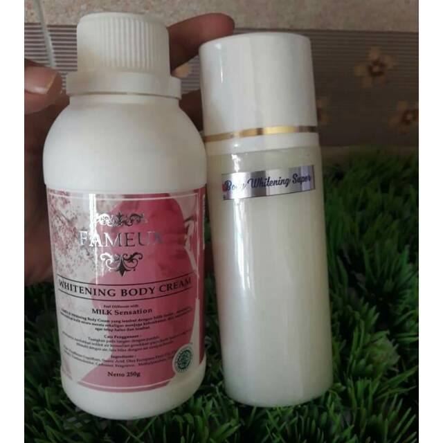 Lotion pemutih anggur