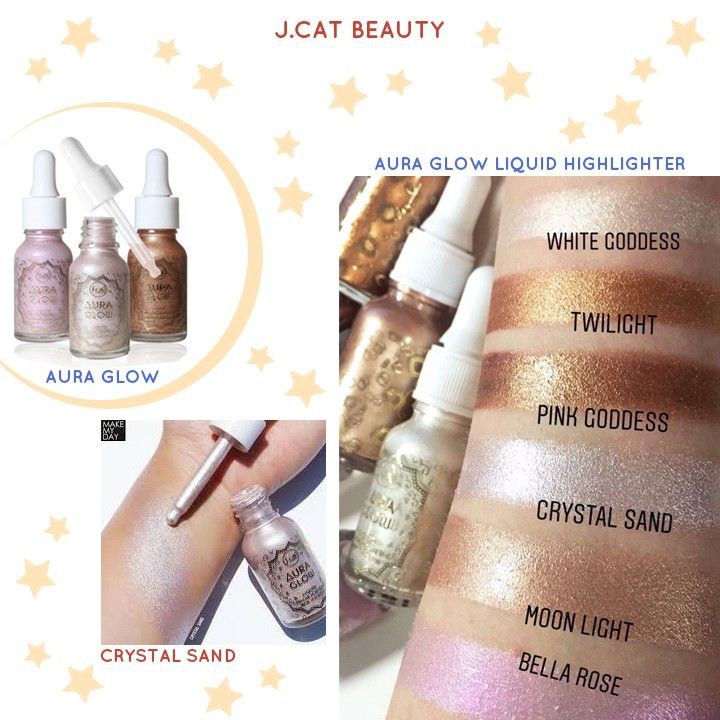 JCAT BEAUTY AURA GLOW LIQUID HIGHLIGHTER