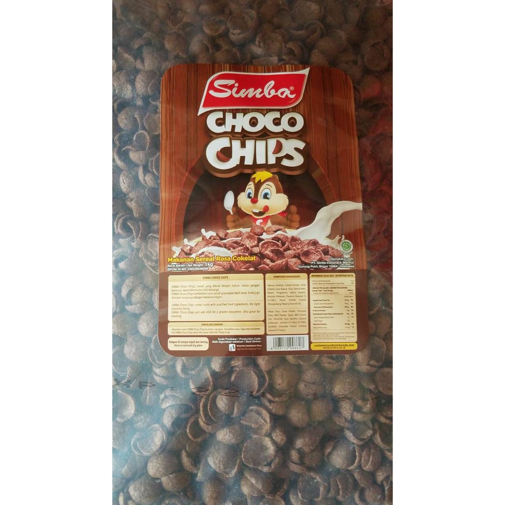 

simba chocochips sereal 950grm