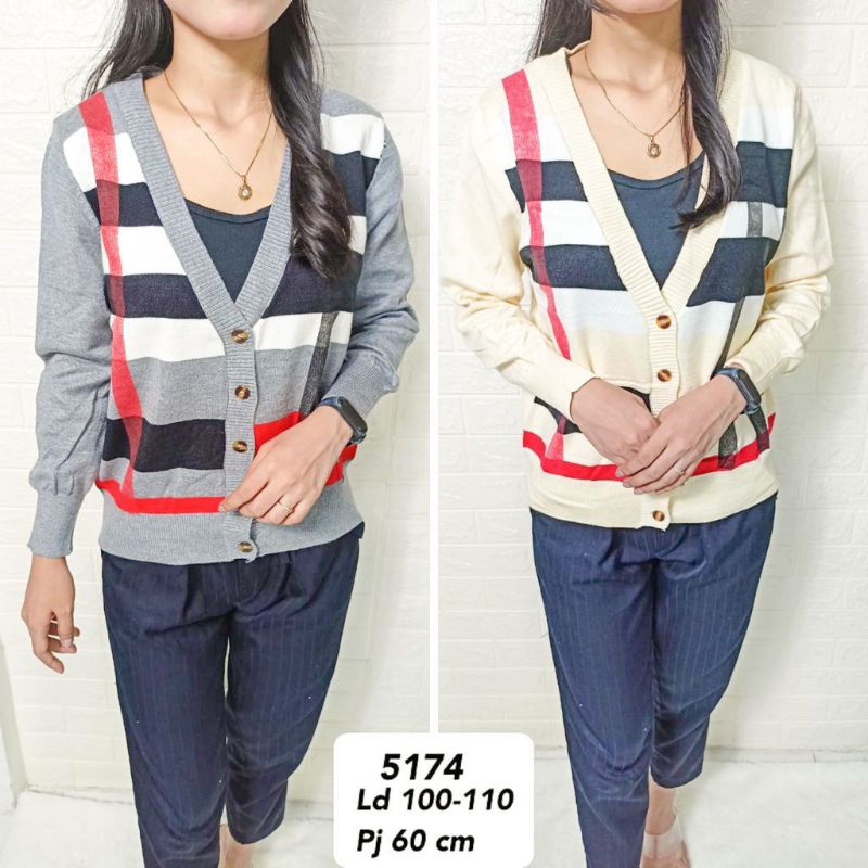 Cardigan rajut Bullberry import 5174