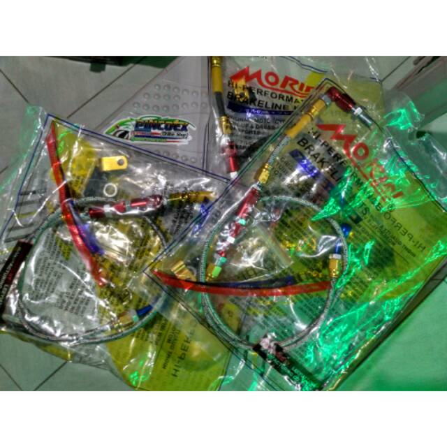 Selang rem depan psi morin