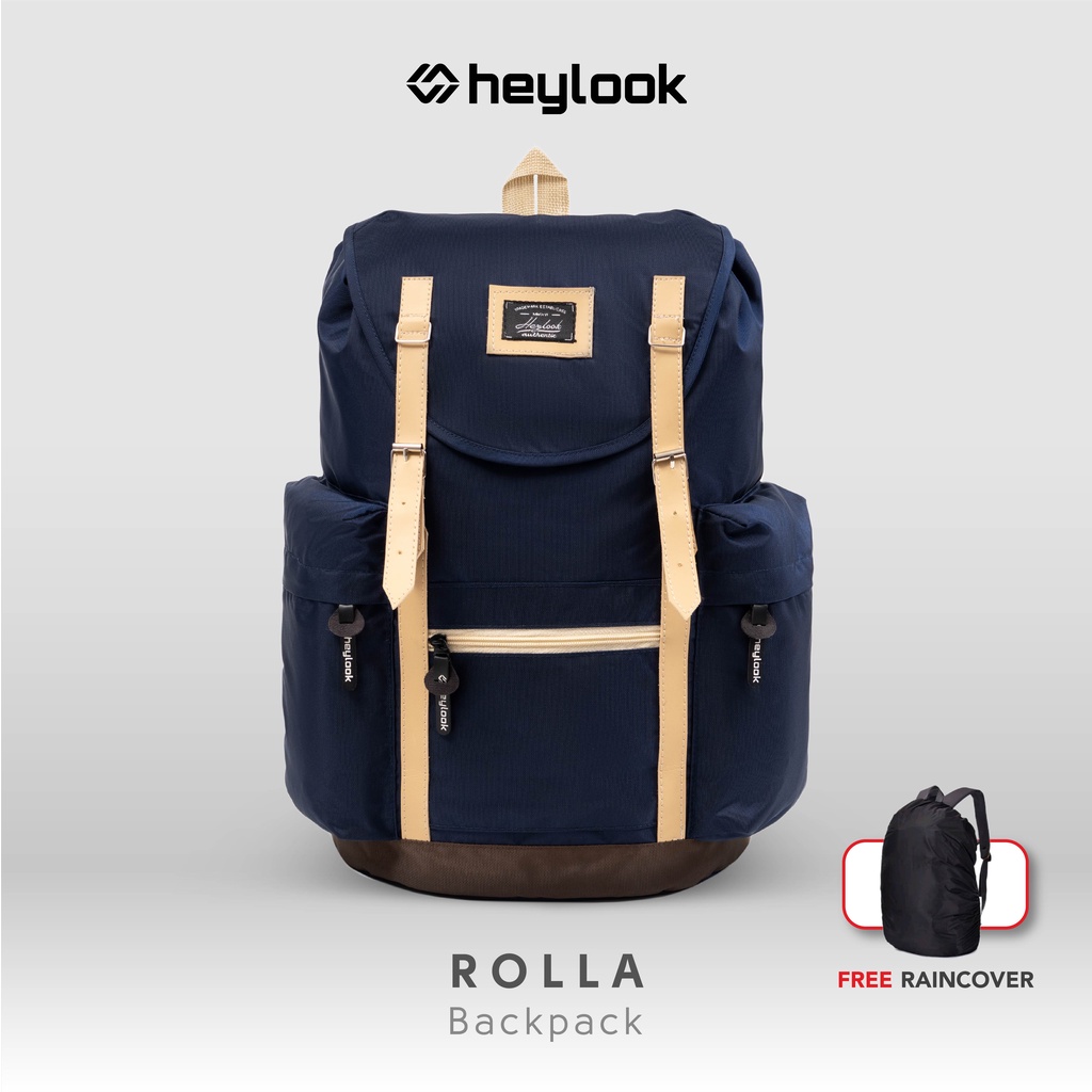 HEYLOOK Project - Tas Ransel Wanita Backpack ROLLA Tas Punggung Laptop Wanita Kuliah Kerja