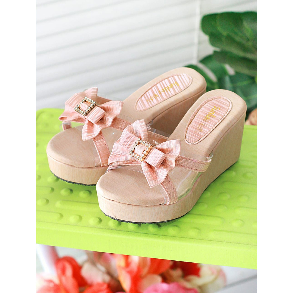 SANDAL ANAK WEDGES ANAK PEREMPUAN/SANDAL ANAK 5-10 TAHUN/ SANDAL ANAK TERBARU/SANDAL ANAK TERLARIS