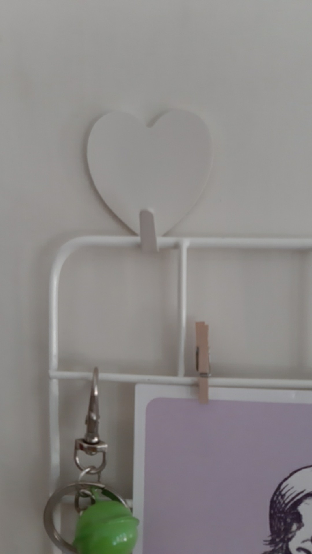 Gantungan Dinding Pengait Bahan Stainless Steel Bentuk Hati Warna Warni Untuk Dapur/kamar Mandi