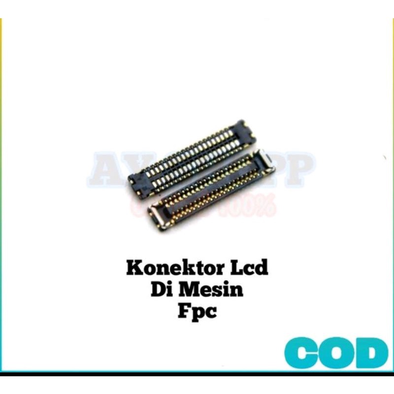 Konektor Lcd Xiaomi Redmi Note 8 / NOTE 7 Soket Lcd Connector Lcd Fpc