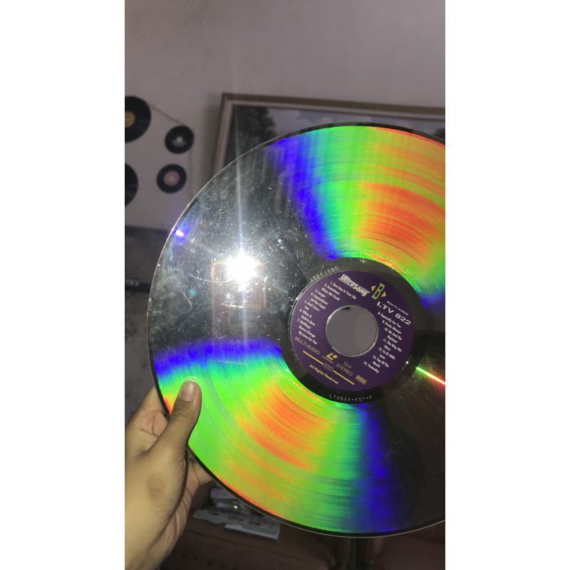 LaserDisc Film Kartun Karaoke / Piringan Laser Disk 90's