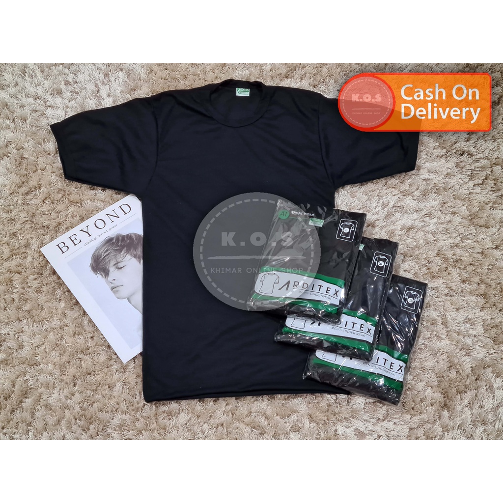 kaos oblong dalaman pria lengan pendek size m,l,xl,xxl