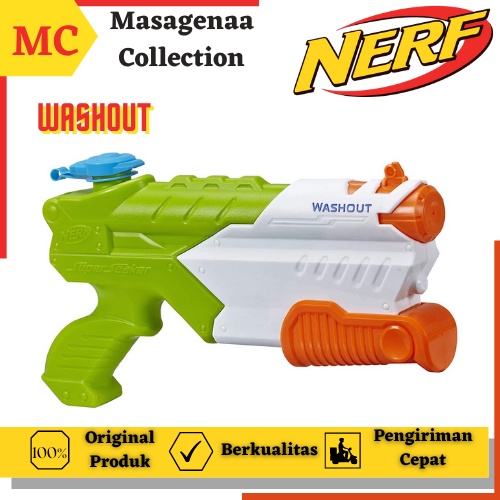 Maenan Mainan Tembak Tembakan Pistol Pistolan Air Nerf Super Soaker Washout Water Gun Blaster Origin