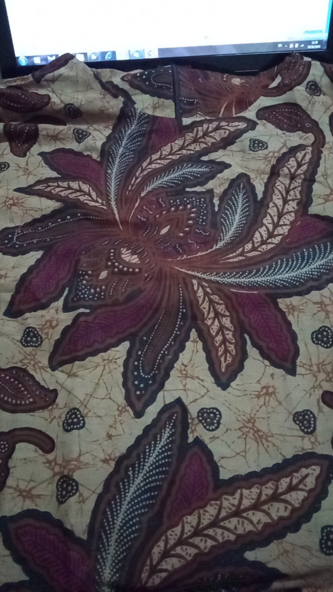 Gamis Batik Zara Genes | Baju Batik Gamis Rempel Bawah | Gamis Batik Wanita Muslimah