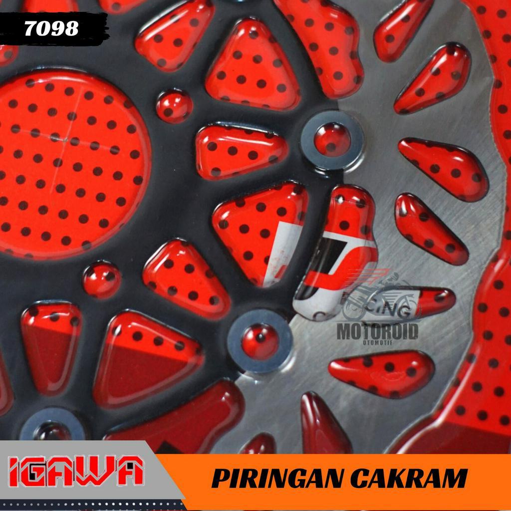 Piringan Cakram Model PSM KTC Piringan  Cakram Depan Plus Breket  Lebar Uk 300mm &amp; 260mm Piringan Cakram Vario Disc