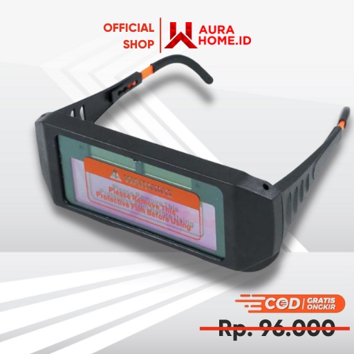 Kacamata Las Otomatis Auto Darkening Soldering Googles / Kacamata Las Listrik Auto Dark Automatic An