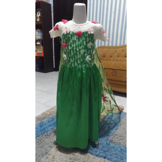 Dress Elsa frozen blink2 preloved