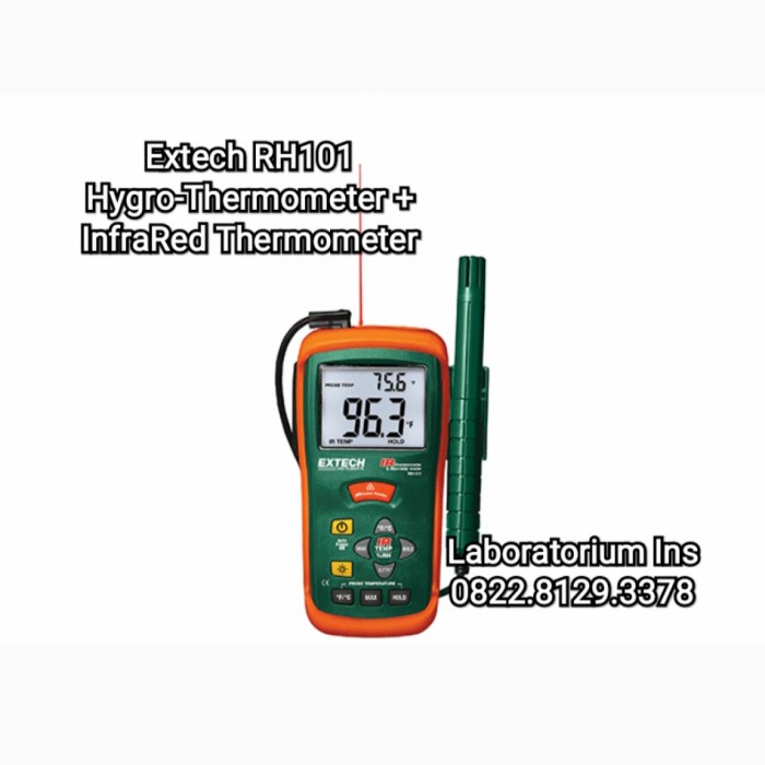 Extech RH101 Hygro-Thermometer + Infra Red Thermometer