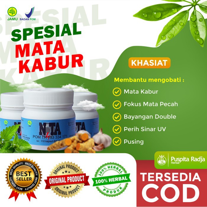 ( BISA COD ) NTA OBAT MATA KABUR PUSPITA RADJA HERBAL HASAN SABILAH OFFICIAL