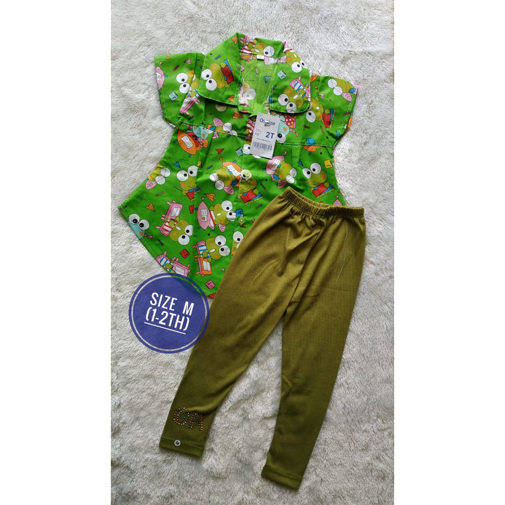 setelan baju anak cewek tunik legging 1-4th 01